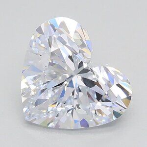 1.00 Carat Heart-Shaped Lab-Grown Diamond – E Color, VS1 Clarity, IGI Certified